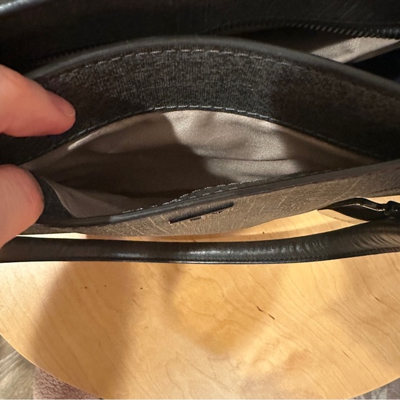 Tumi Sinclair Viera Business Charcoal Gray Tote Bag - Picture 4 of 8